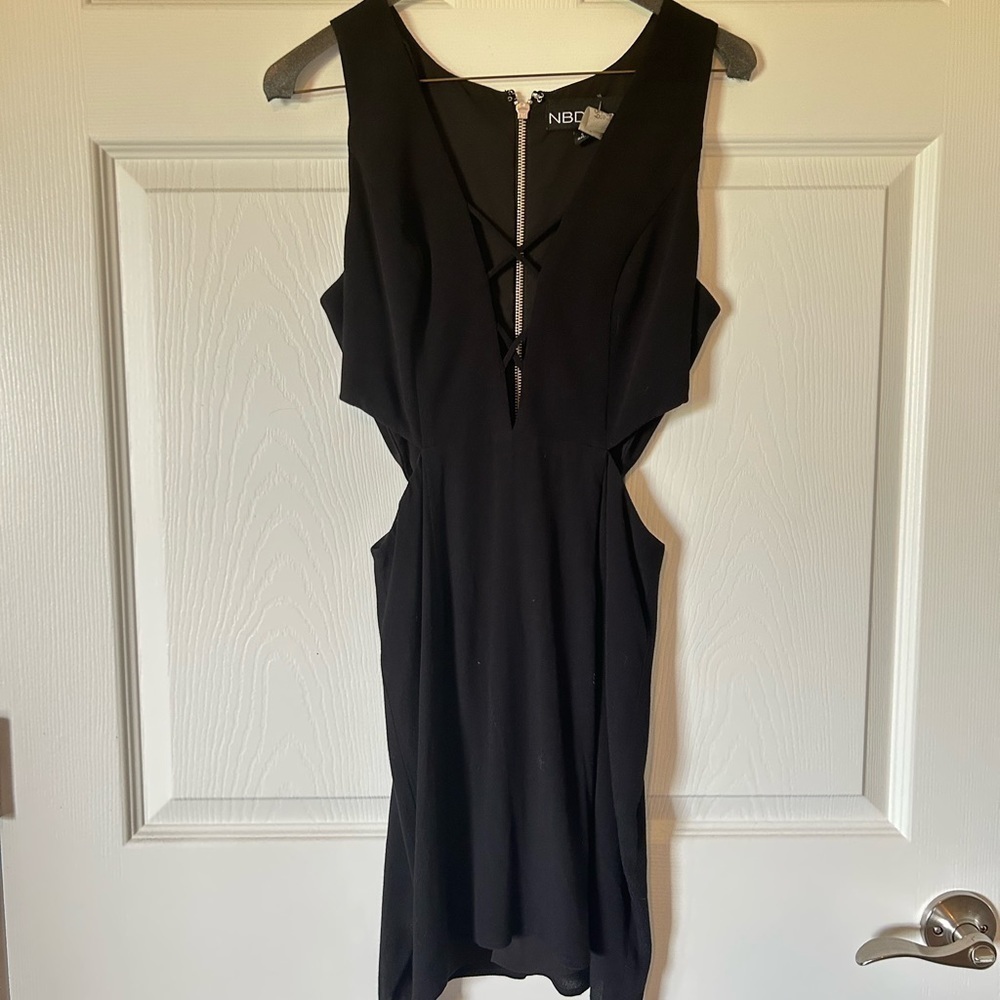 NBD x Naven Black Mini Cutout Dress - Picture 5 of 7